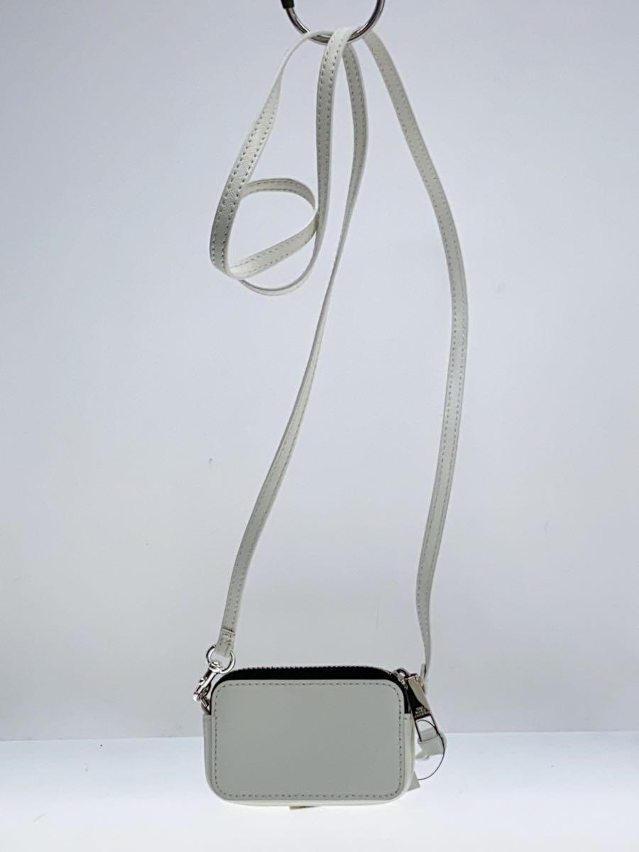 MARC JACOBS◆ショルダーバッグ/-/WHT/無地/M0015928_画像3