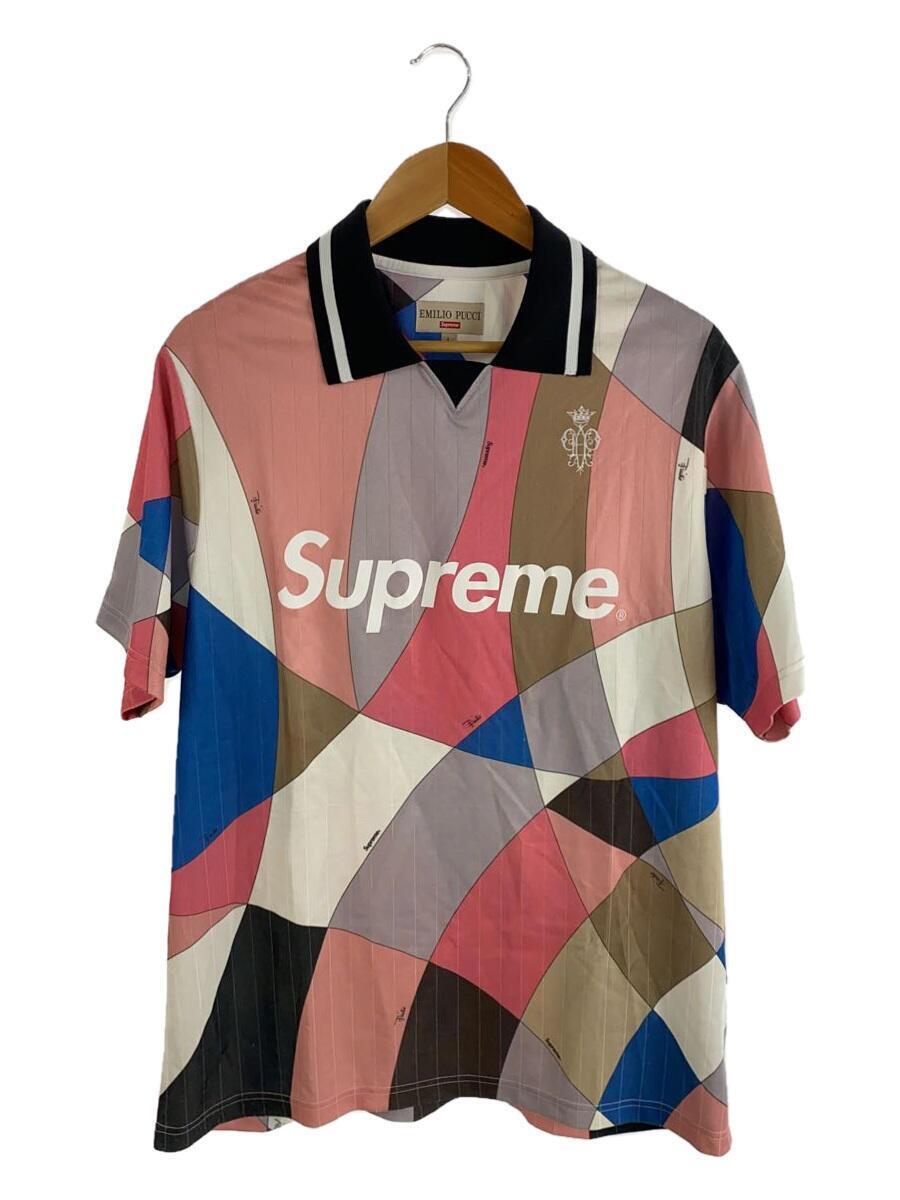 Supreme◆21SS/Emilio PucciR Soccer Jersey/Tシャツ/L/ポリエステル/マルチカラー