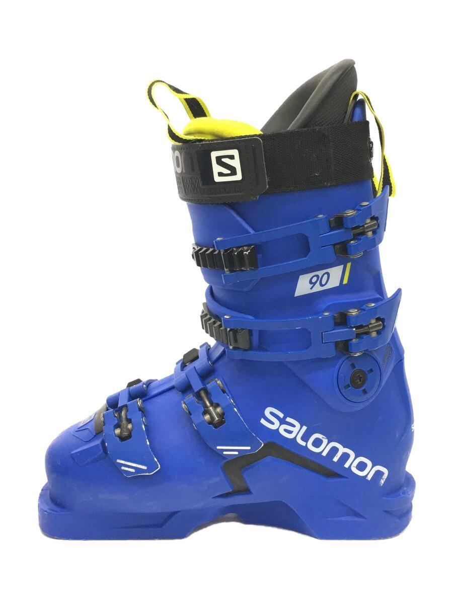 salomon◆スキーブーツ/22cm/BLU/ジュニア_画像1