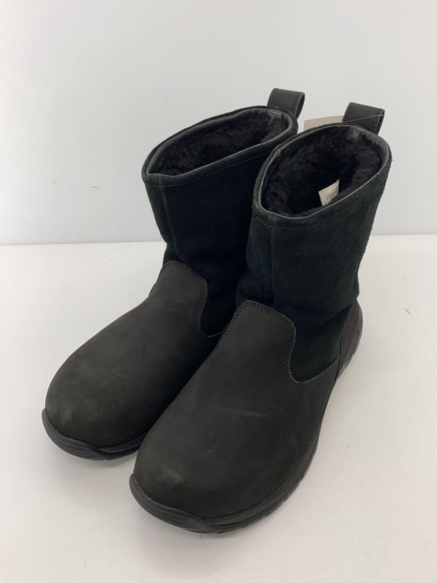 UGG australia◆ブーツ/26cm/BLK/スウェード_画像2