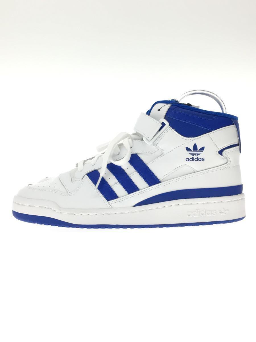 adidas◆FORUM MID/ハイカットスニーカー/30cm/WHT/FY4976_画像1