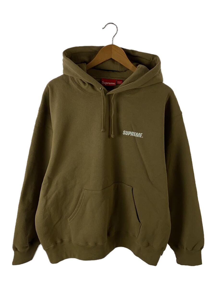 Supreme◆23AW/crown hooded sweatshirt/パーカー/L/コットン/CML