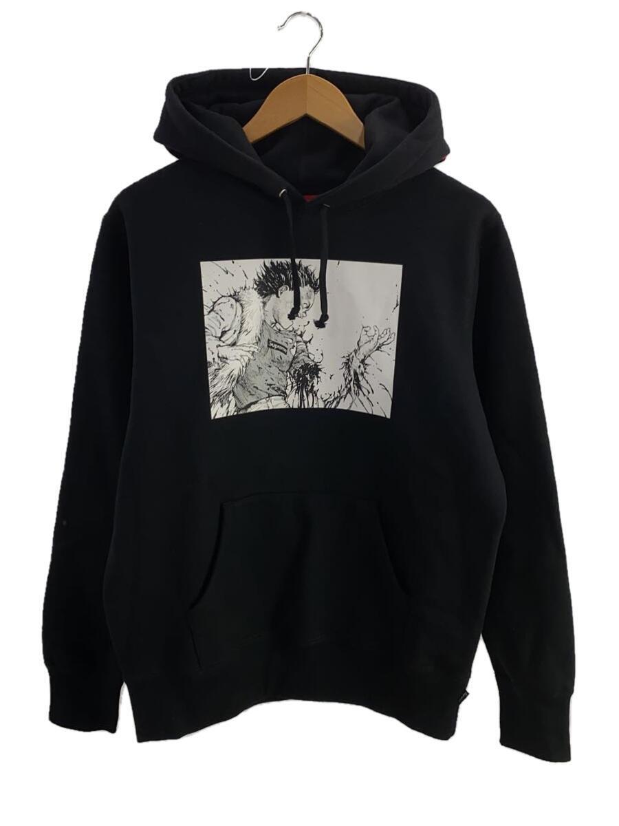 Supreme◆パーカー/S/コットン/BLK/17AW/AKIRA Arm Hooded Sweatshirt/ブラック/黒