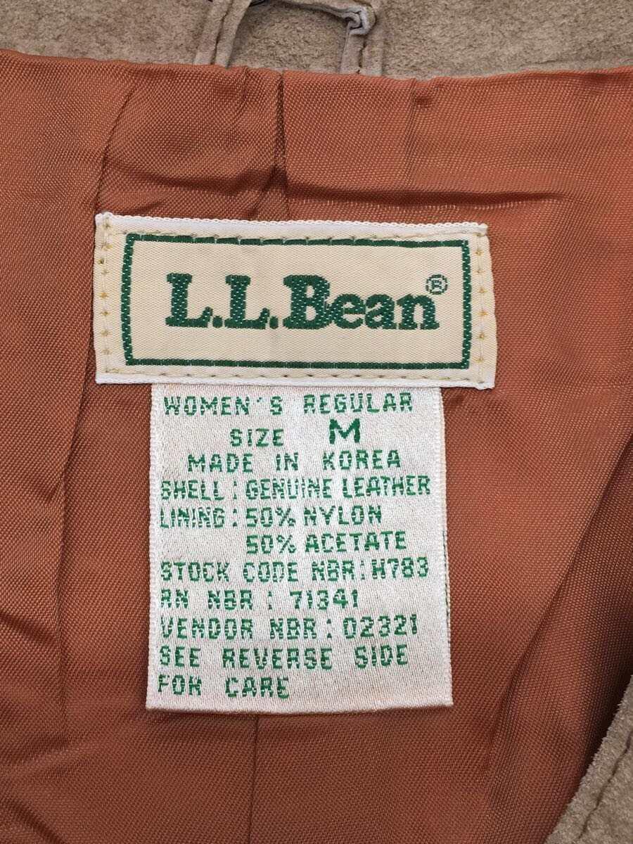 L.L.Bean* the best /M/ suede /BEG/H783/80s