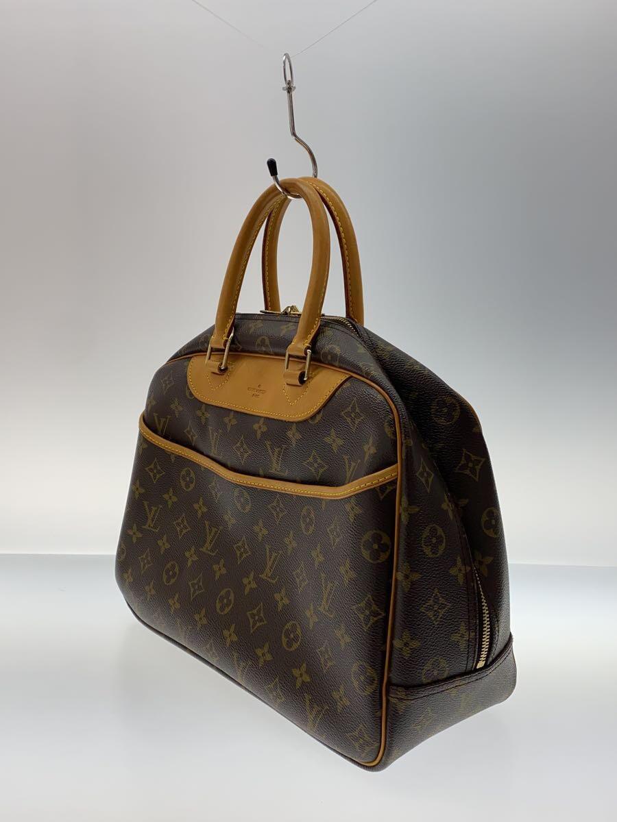 LOUIS VUITTON◆ボーリング・ヴァニティ(ドーヴィル)_モノグラム・キャンバス_BRW/PVC/BRW/M47270_画像2