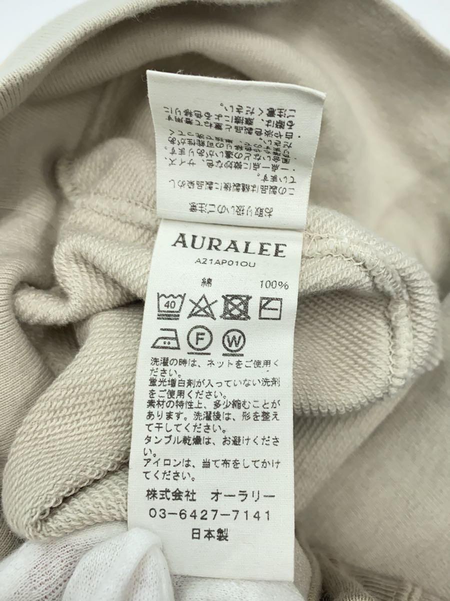 AURALEE◆パーカー/4/コットン/BEG/無地/A21AP01OU_画像5