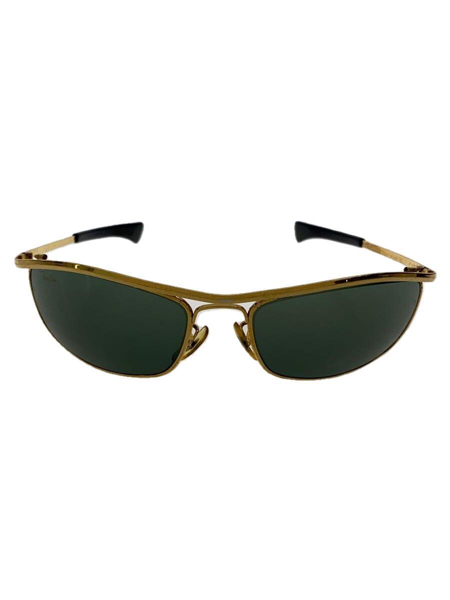 Ray-Ban◆OLYMPIAN/B&L/レクタングル/メタル/GLD/メンズ/L0255