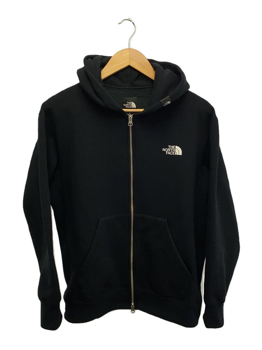 THE NORTH FACE◆ジップパーカー_NT62030R/M/コットン/BLK/無地