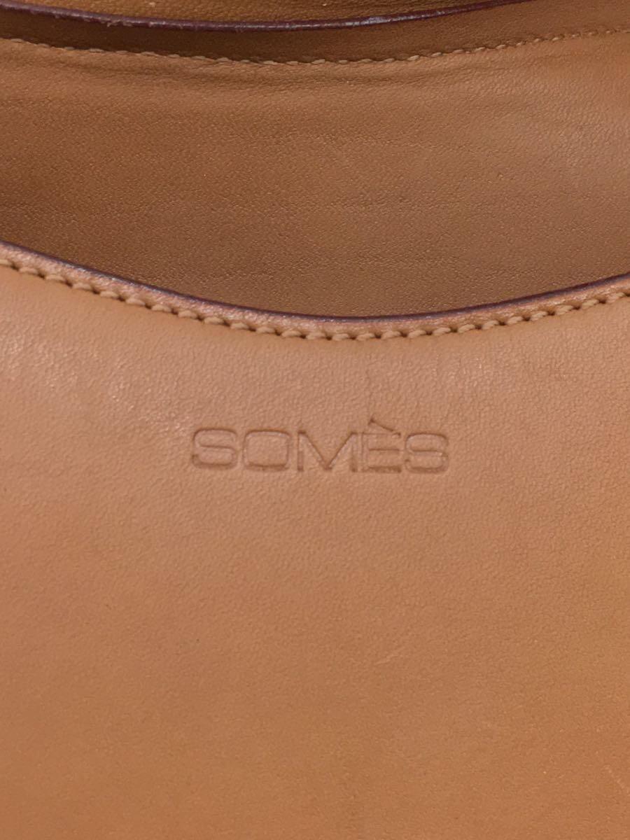 SOMES SADDLE◆ショルダーバッグ/-/CML/無地_画像5