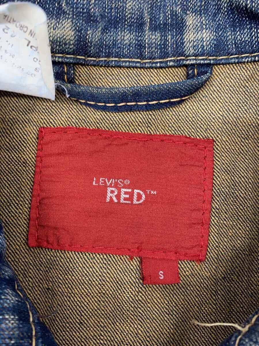 Levi’s RED◆00s/2002年/Zip Denim Jacket/Gジャン/S/デニムジャケット/インディゴ_画像3