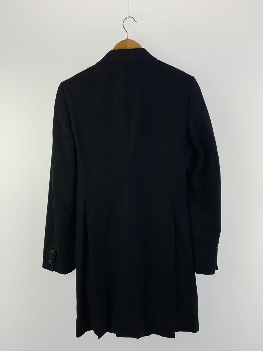COMME des GARCONS HOMME PLUS* пальто с отложным воротником /XS/ шерсть /BLK/PN-J042/AD2014
