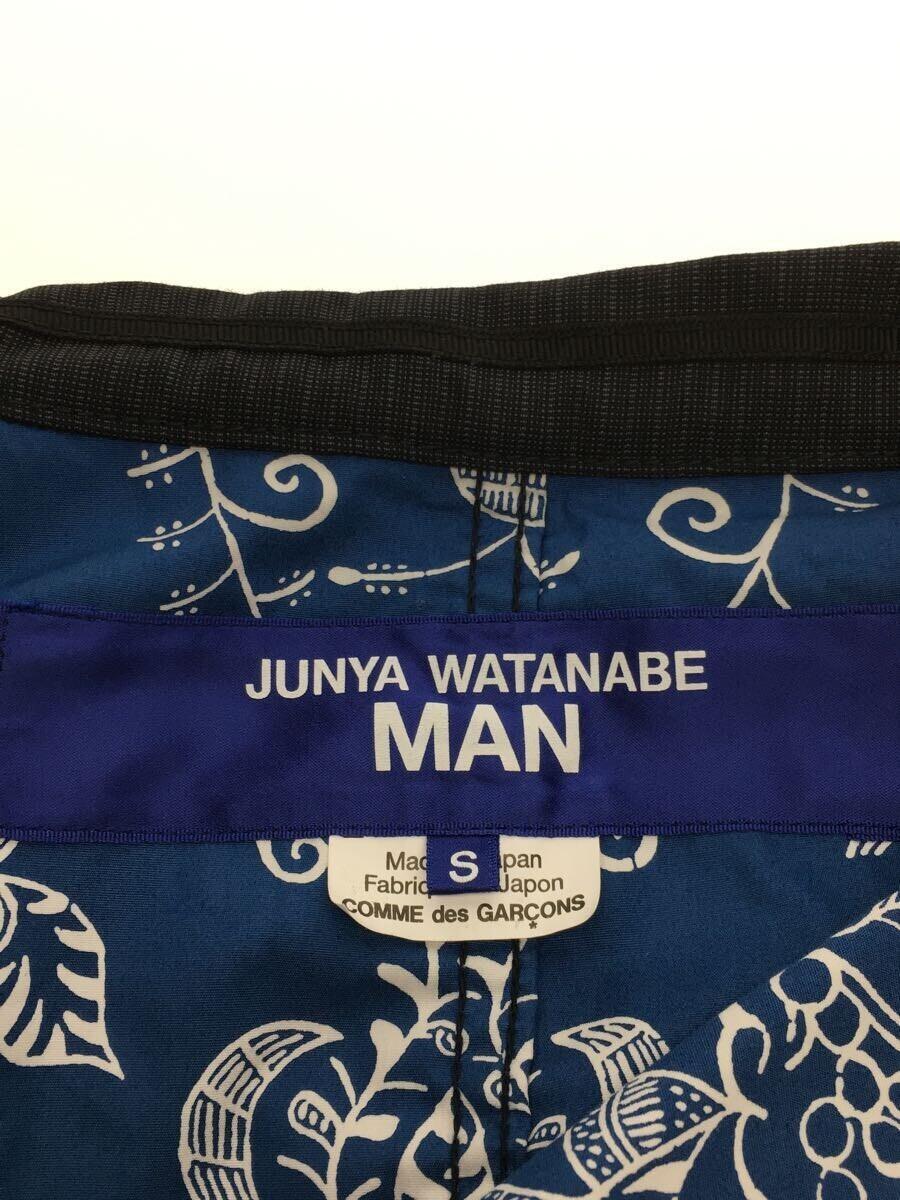 JUNYA WATANABE COMME des GARCONS MAN◆テーラードジャケット/S/ウール/NVY/ストライプ_画像3