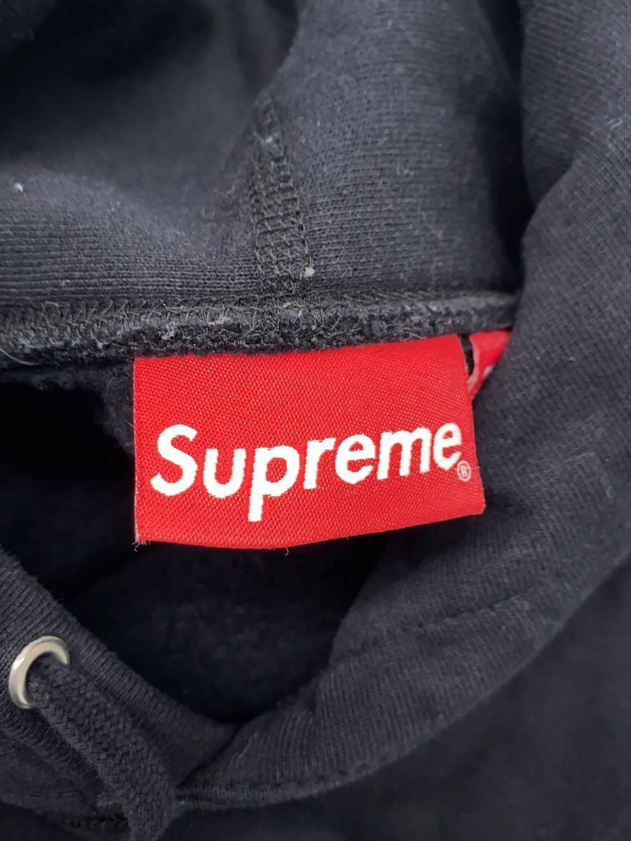 Supreme◆17SS/Sleeve Arc Hooded Sweatshirt/パーカー/S/コットン/ブラック_画像3