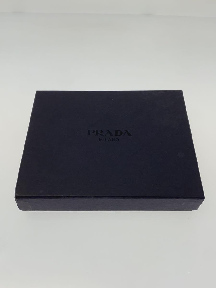 PRADA◆P.TA FOGLIO IN TESSUTO/2つ折り財布/ナイロン/ブラック/M505_画像8