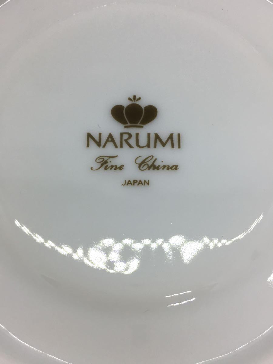 NARUMI◆カップ&ソーサー/ケーキ皿4点セット/WHT_画像5