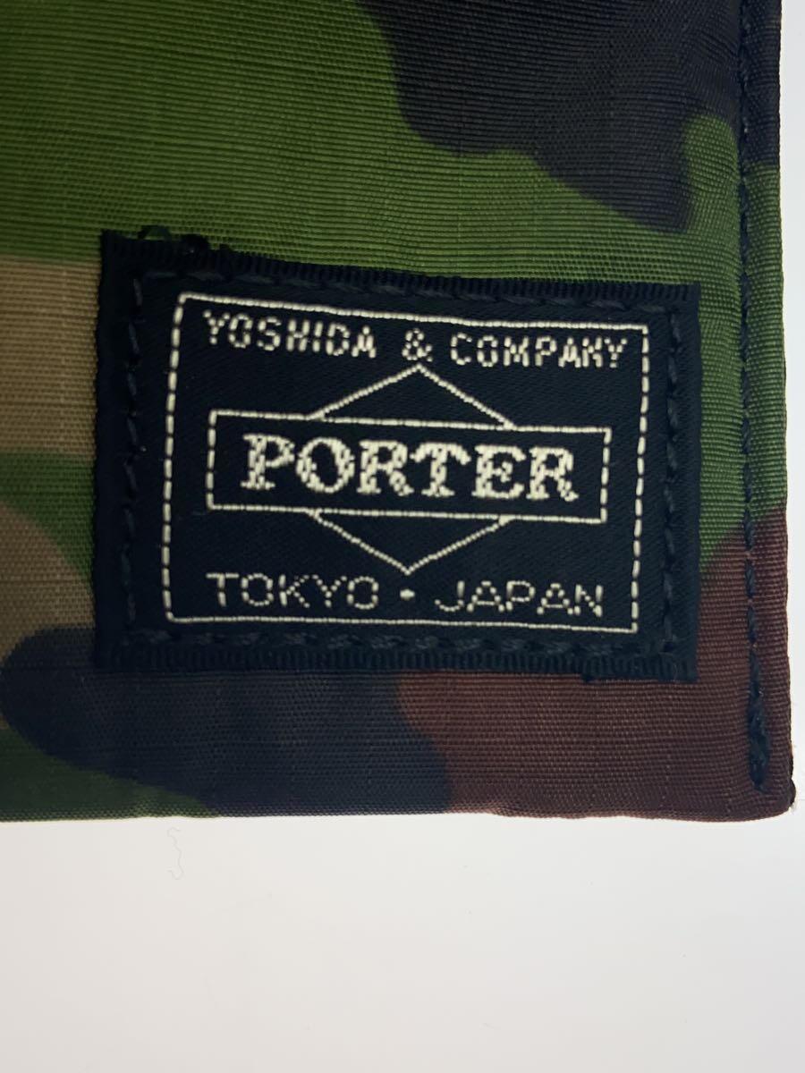 PORTER◆KURA CHIKA by PORTER/マルチケース/ナイロン/KHK/カモフラ/メンズ_画像3