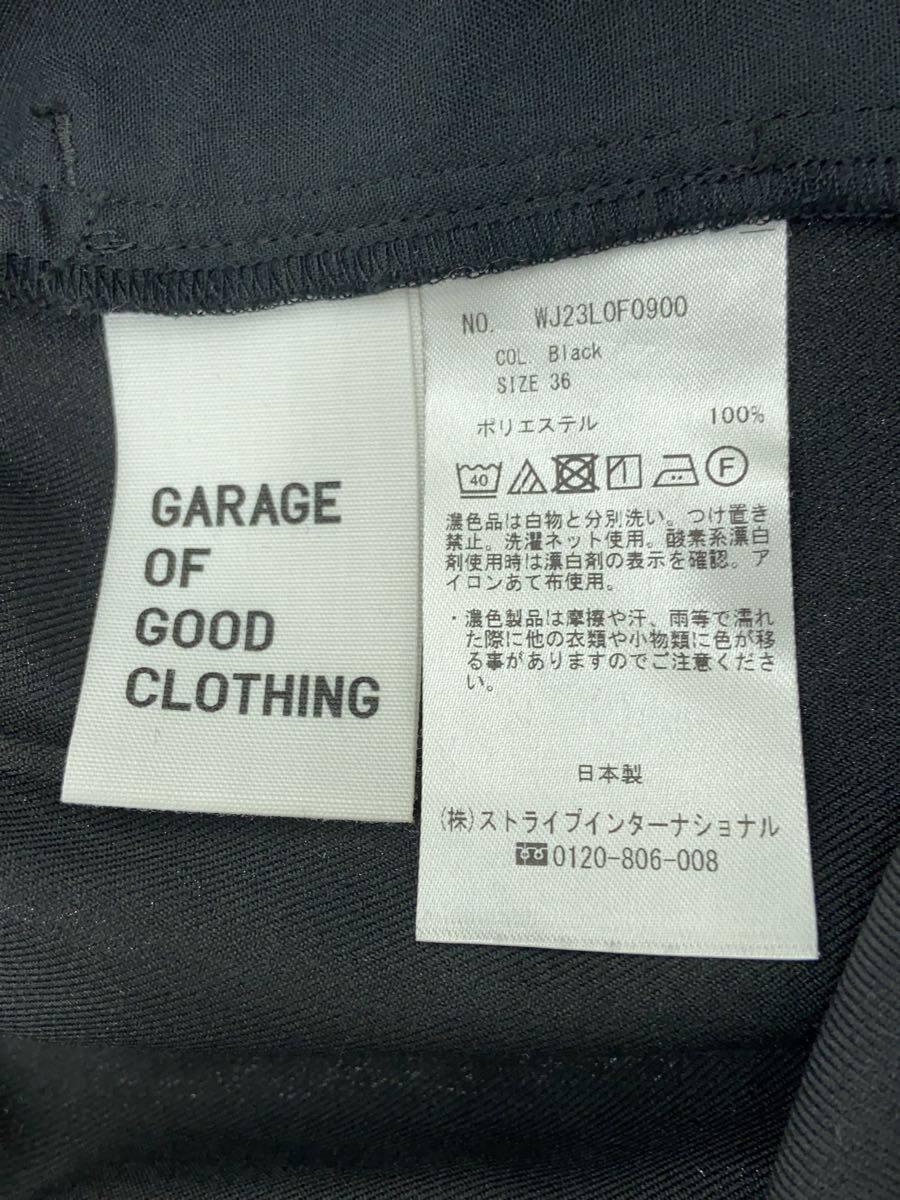 GARAGE OF GOOD CLOTHING◆ボトム/36/ポリエステル/BLK/wj23l0f0900_画像4