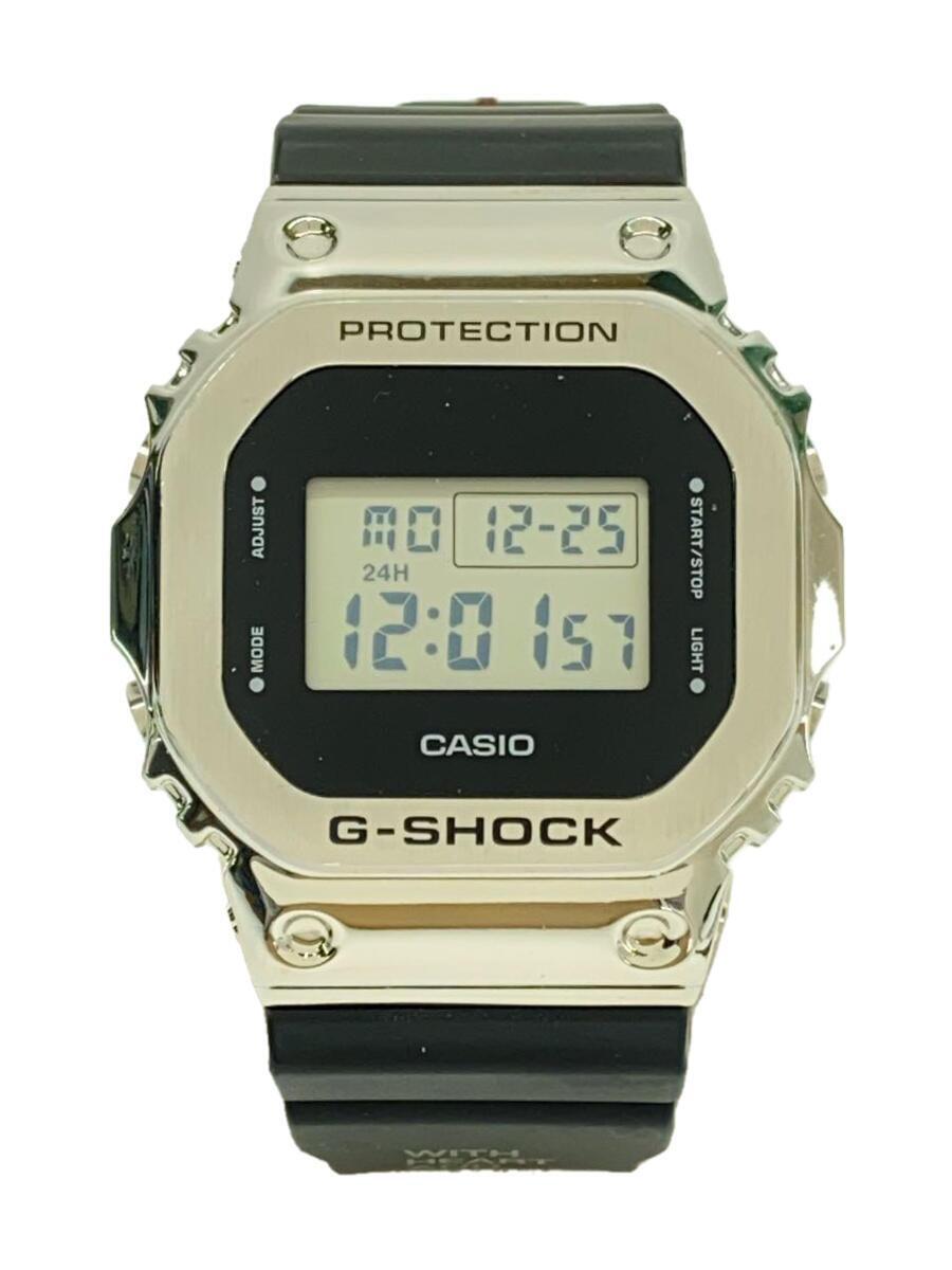 CASIO◆クォーツ腕時計_G-SHOCK/デジタル/チタン