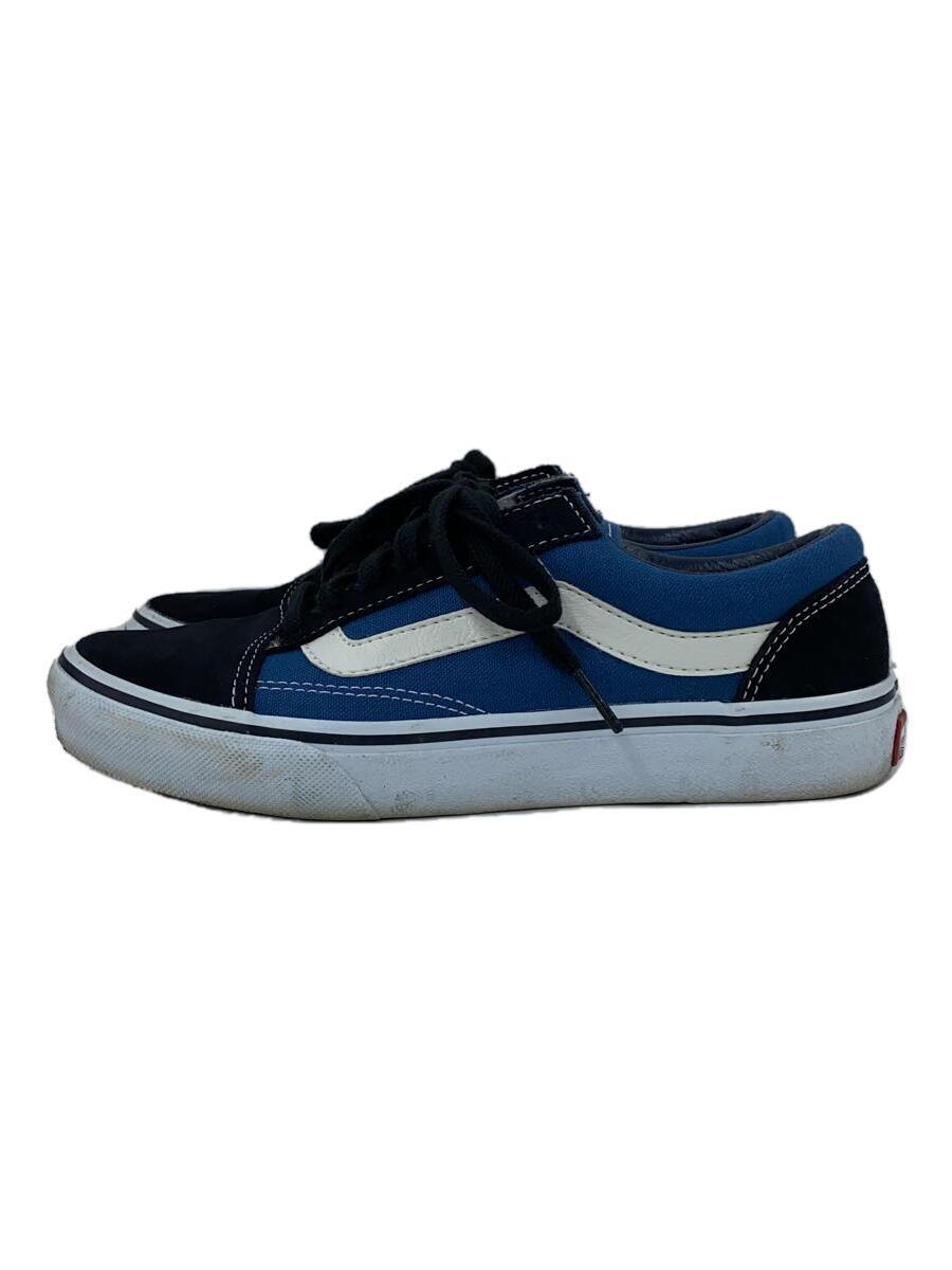 VANS◆ローカットスニーカー/24.5cm/BLU/556436-0002_画像1