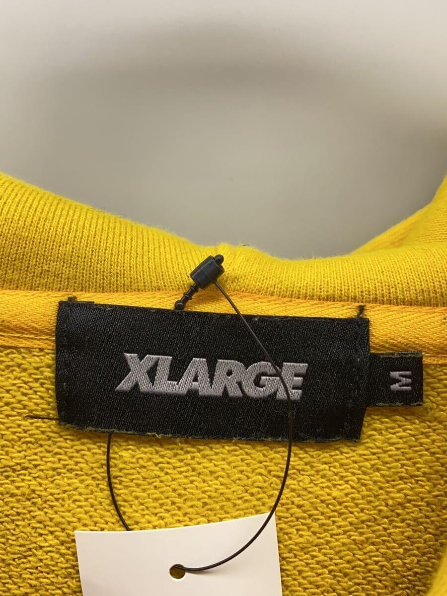 X-LARGE◆パーカー/M/コットン/YLW/01193225_画像3