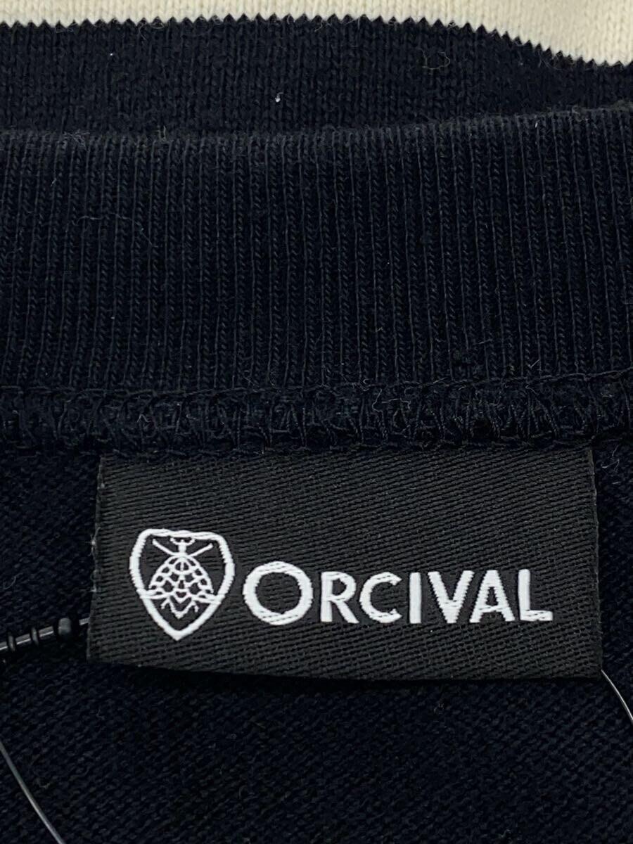 ORCIVAL◆カットソー/-/コットン/BLK/ボーダー/OR-C0283_画像3