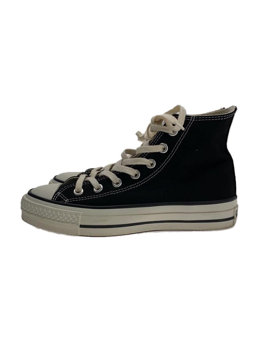 CONVERSE* all Star / made in Japan / is ikatto sneakers /23cm/BLK/ canvas 
