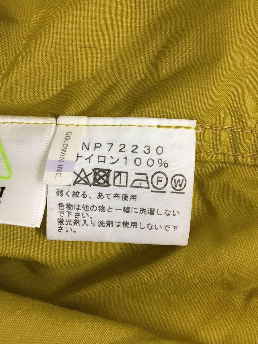 THE NORTH FACE◆COMPACT JACKET_コンパクトジャケット/XL/ナイロン/YLW_画像4