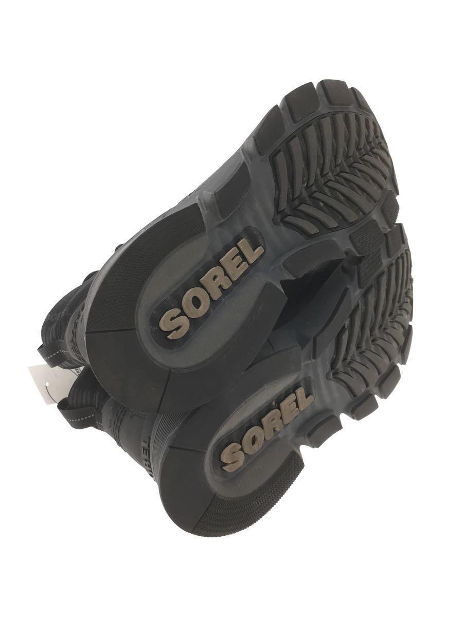 SOREL◆ブーツ/27cm/ブラック/NM4527-010/防水/レースアップ/キネティックラッシュミッドスニーカー_画像4