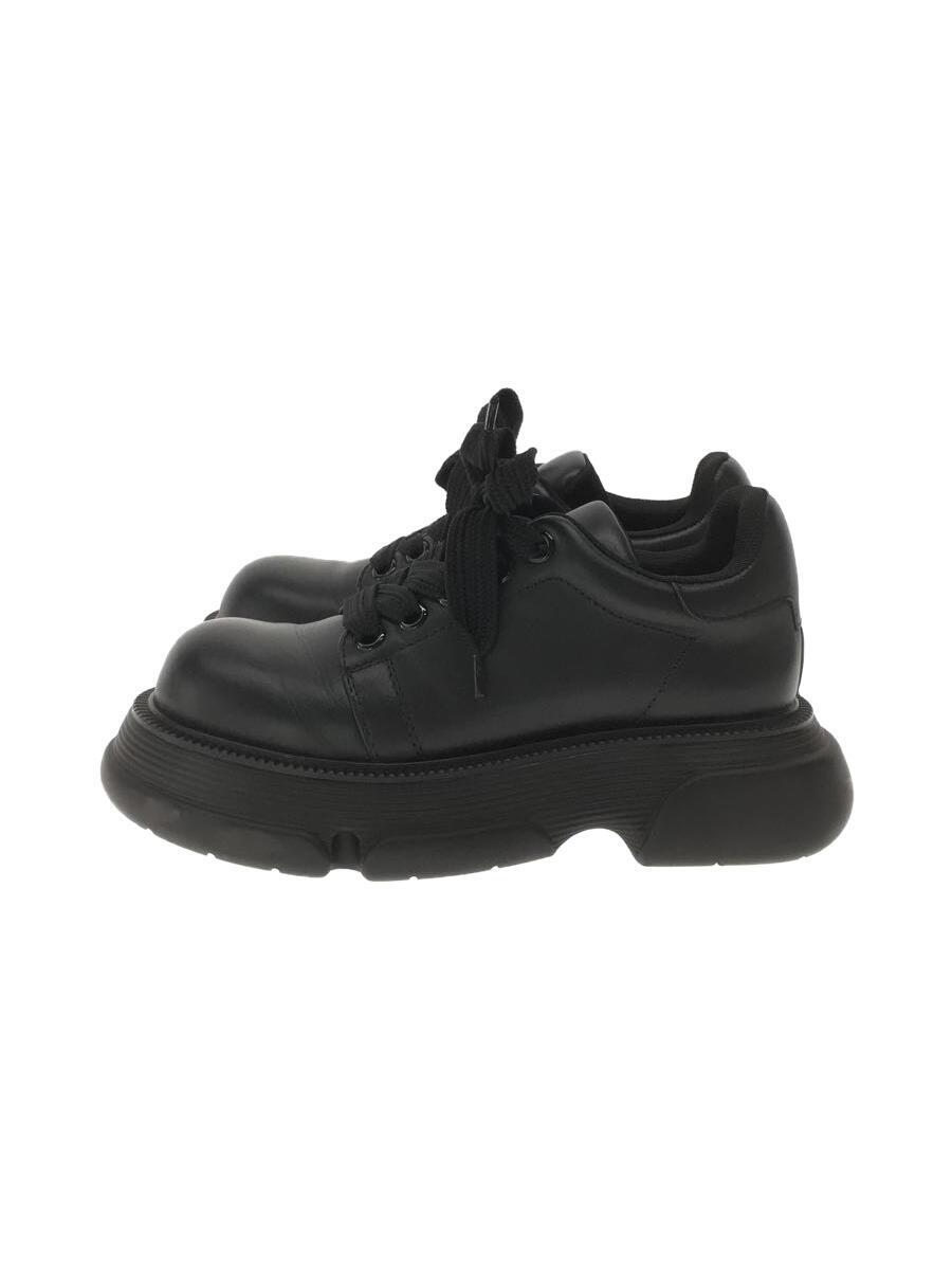 ENFOLD◆エンフォルド/ダットスニーカー/36/BLK/牛革/300fa255-0360