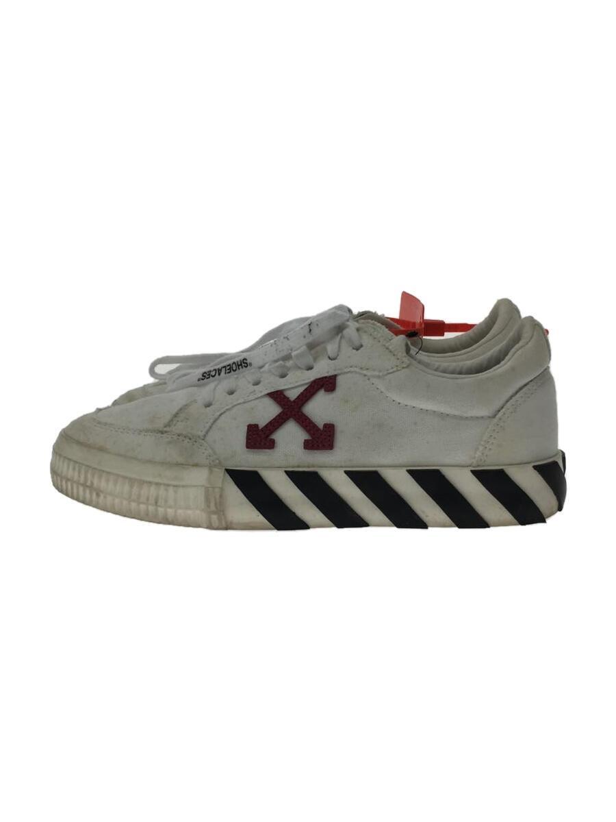 OFF-WHITE◆ローカットスニーカー/39/WHT/キャンバス/OMIA085R20D330500129