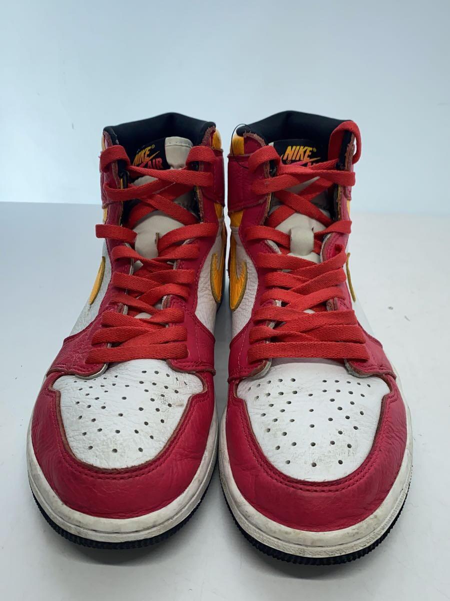 NIKE◆AIR JORDAN 1 RETRO HIGH OG_エアジョーダン1 レトロ ハイ OG/27.5cm/ピンク_画像6