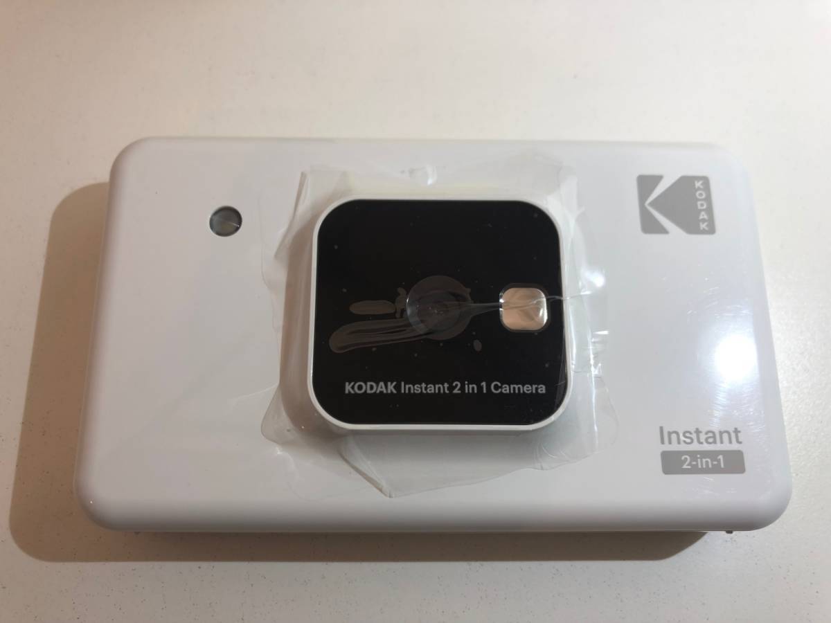 コダック KODAK INSTANT 2-in-1 Camera インスタントカメラ プリンター ホワイト C210 箱 _画像4