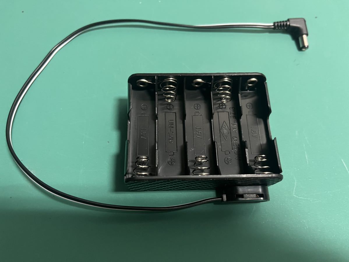 SONY ICB系 電池ボックス 単3 10本 エネループ仕様　ICB-87R ICB-770 ICB-R5 ICB-870T 市民ラジオ センターマイナス仕様 5.5/2.1mm_画像2
