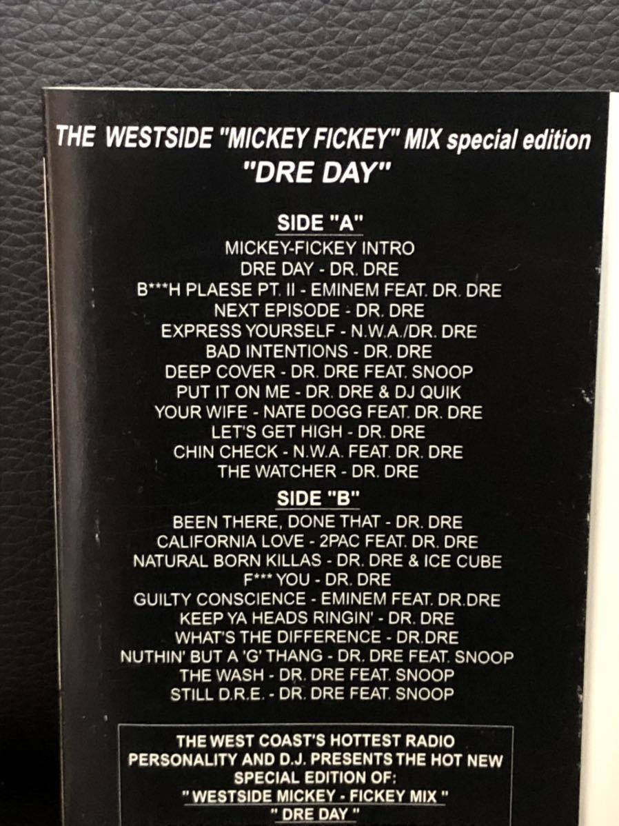CD付 MIXTAPE DJ BIG BOY & E-MAN WESTSIDE MICKEY FICKEY DR DRE★MURO KIYO KOCO PMX GO KENTA HIP HOP TAPE KINGZ PREMIER_画像3