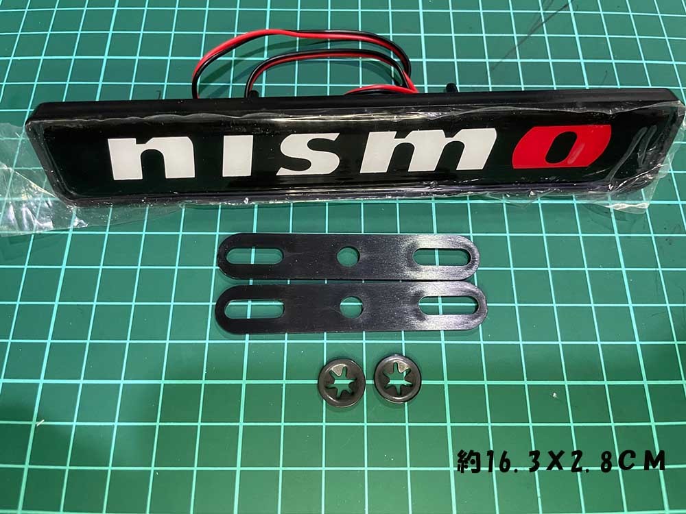 NISMO 光る LED フロント エンブレム 日産 350Z 370Z フェアレディZ GT-R マーチ _画像1