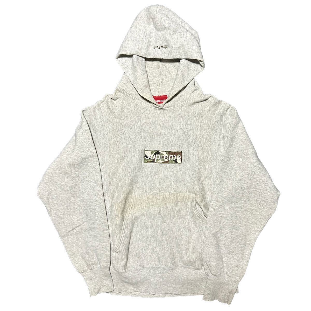 1995FW Supreme New York 1st Anniversary Camo Box Logo M シュプリーム 1周年 ボックスロゴ カモ ニューヨーク オールドシュプリーム_画像1