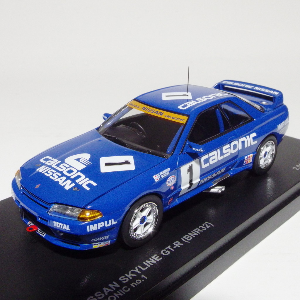 ★ KYOSHO 1/43 カルソニック スカイライン GT-R (R32) 1991 JTC 1号車 ★_画像1