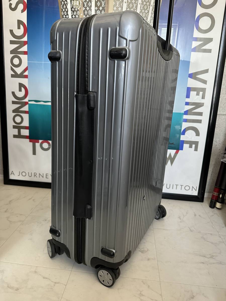 【即決/即納】！極美品！特大サイズ107L！RIMOWA リモワ SALSA サルサ 後期モデル マルチホイール TSAロック ディバイダー完備 876.77 107L_画像5