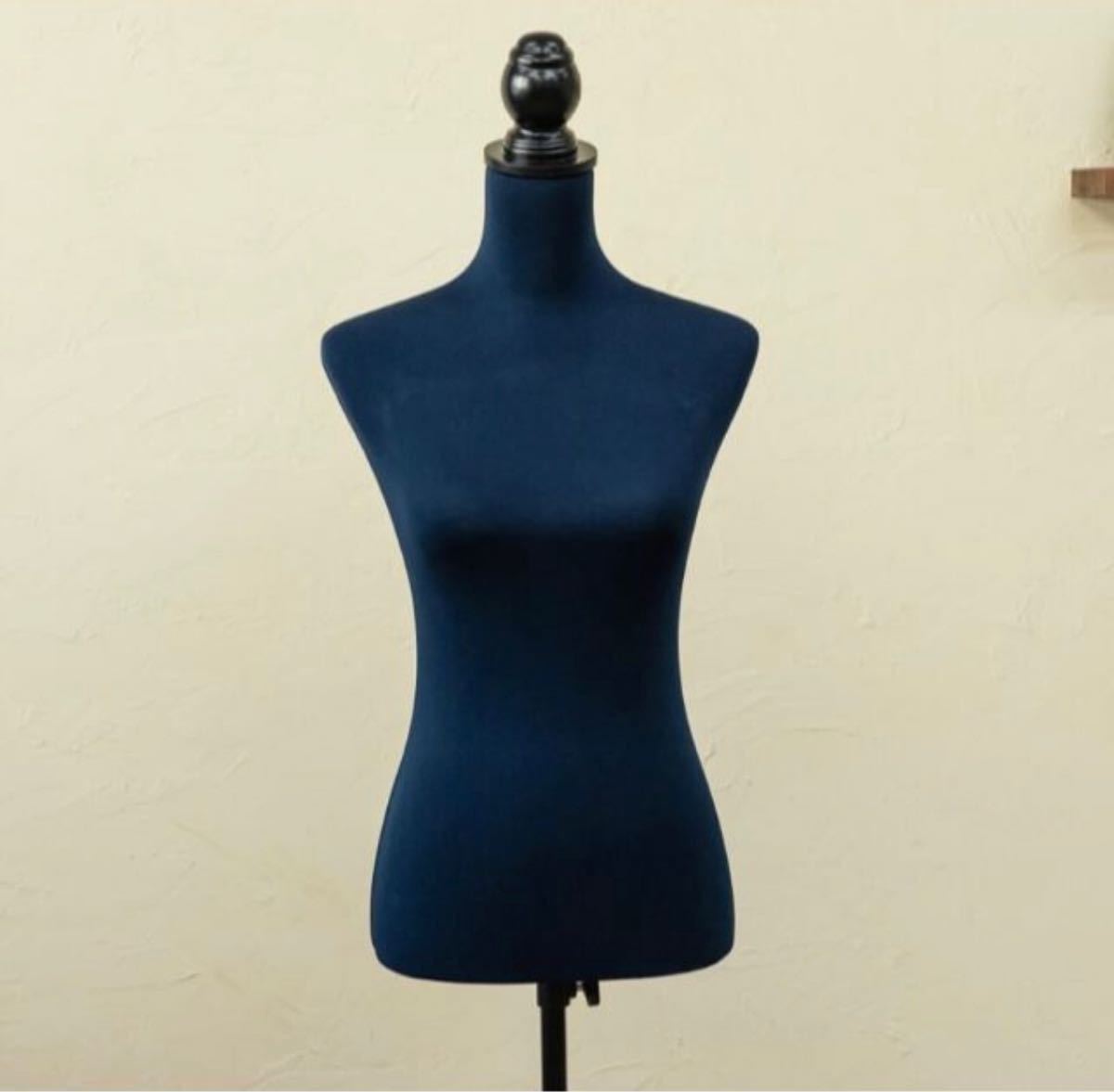 [ free shipping ] dressmaking for torso mannequin body navy 