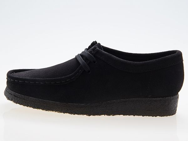 新品/CLARKS/クラークス/WALLABEE/ワラビー/BLACK SUEDE/ブラック スエード/女性用/26155522/22.5cm（UK3.5）_画像2