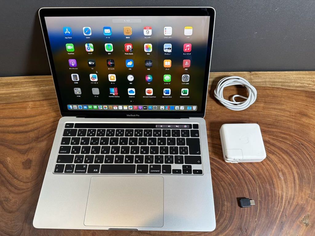 「極美品充電48回」Apple MacBook PRO Retina 13inch 2020/CPUi5 2.0GHZ/16GB/SSD1TB/Windows11/office2019_画像1