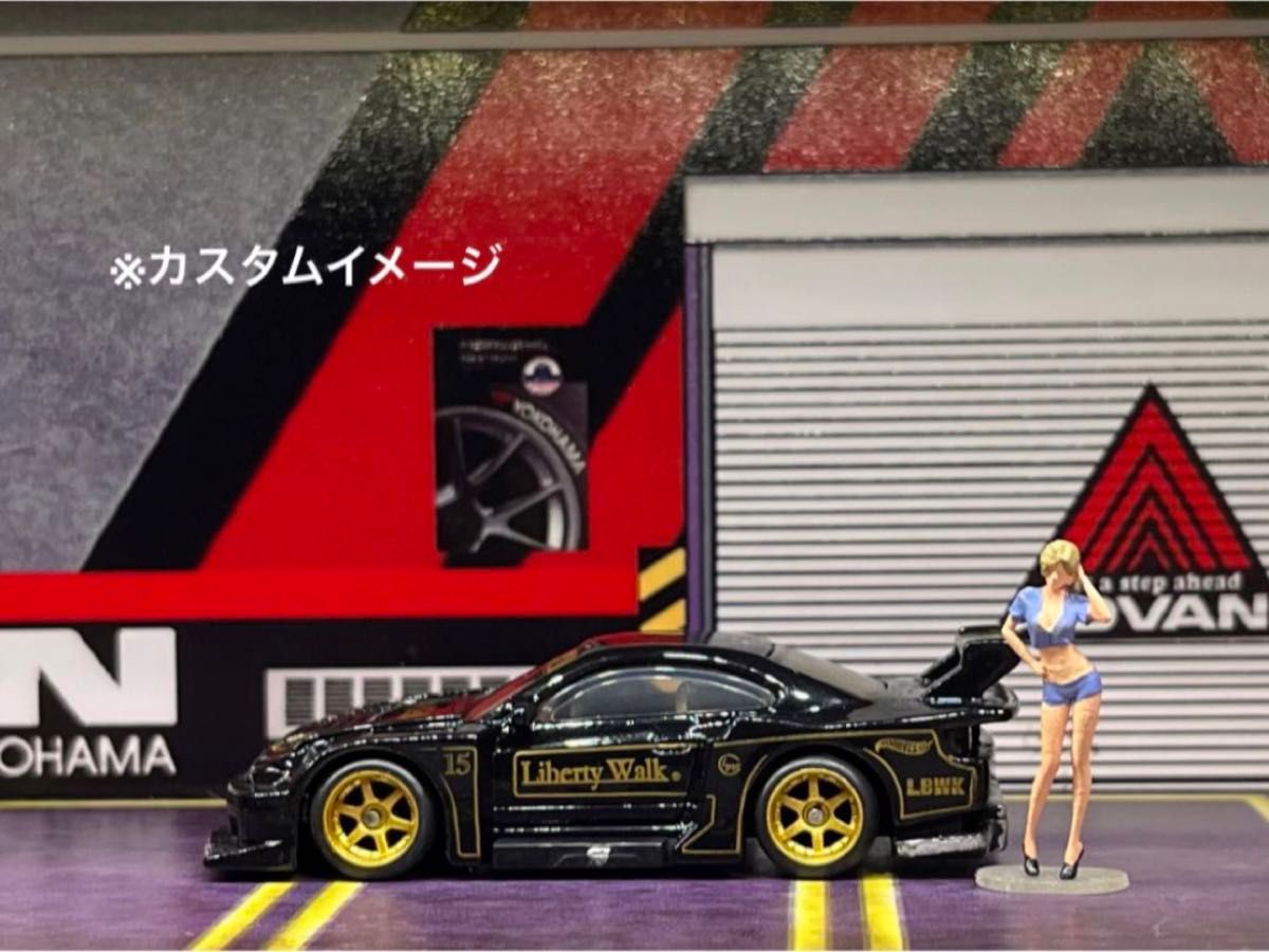 1/64 カスタムホイール　20台分　6本スポーク　シルバー＆ゴールド　トミカ、ホットウィール等のミニカーに！