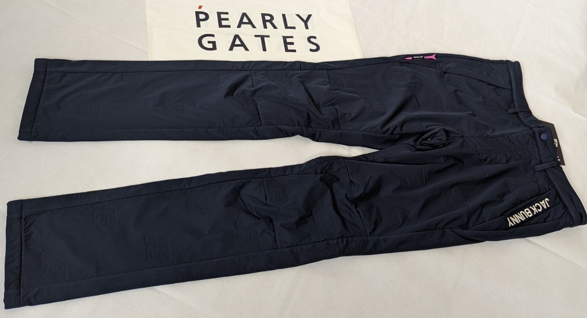 ★新品正規品 PEARLYGATES/ジャックバニー メンズ高周波ボンディングパンツ 5(L) 軽量で抜群の保温性 ストレッチ性 冬のゴルフに大活躍！_画像8