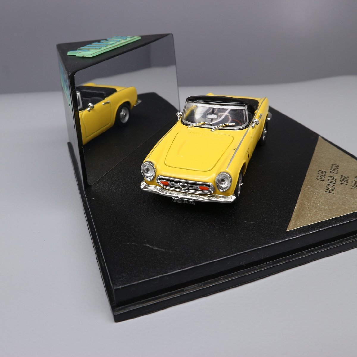 VITESSE ビテス 1/43 HONDA ホンダ S800 1966 イエロー 086B　231120SD0025_画像8