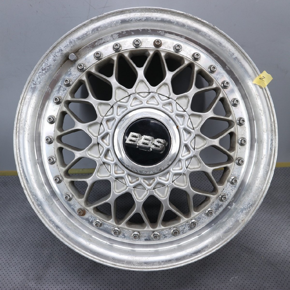 BBS RS189 15インチ 6J ＋38 PCD100 ハブ径約56mm 4本 アルミホイール 　231120SD0028_画像5