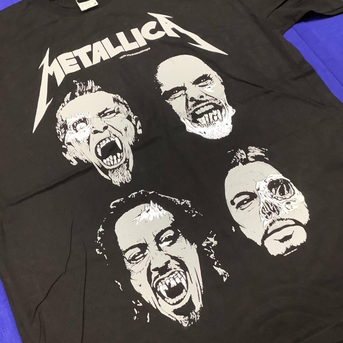 SR2D1. バンドデザインTシャツ　XXLサイズ　METALLICA ⑥ メタリカ 半袖