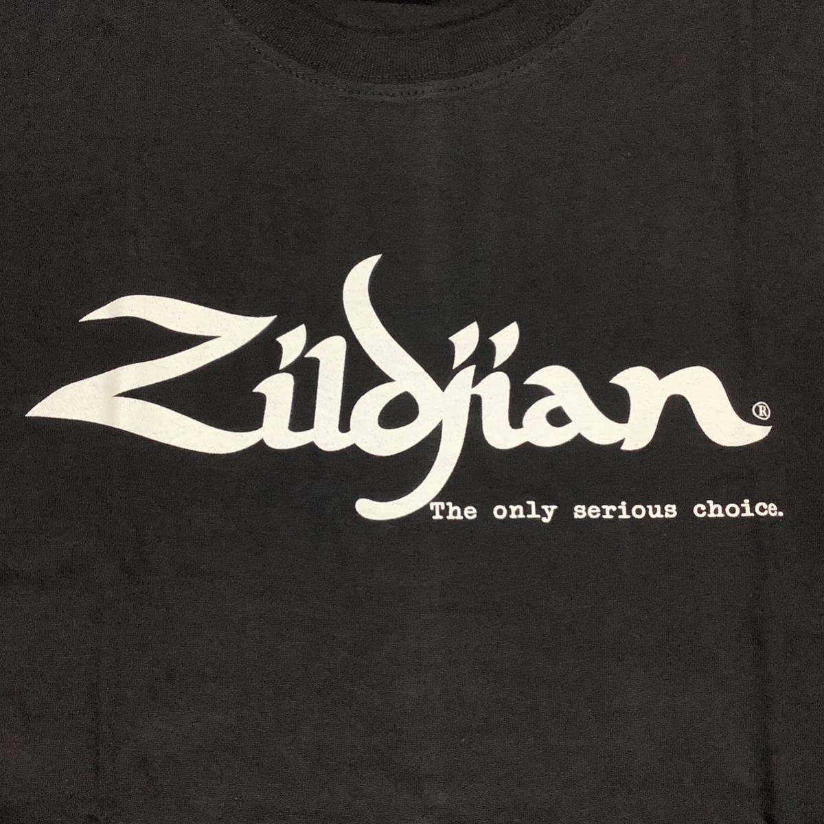 SR14C1. デザイン半袖Tシャツ XLサイズ　Zildjian ① ジルジャン ロックTシャツ バンドTシャツ