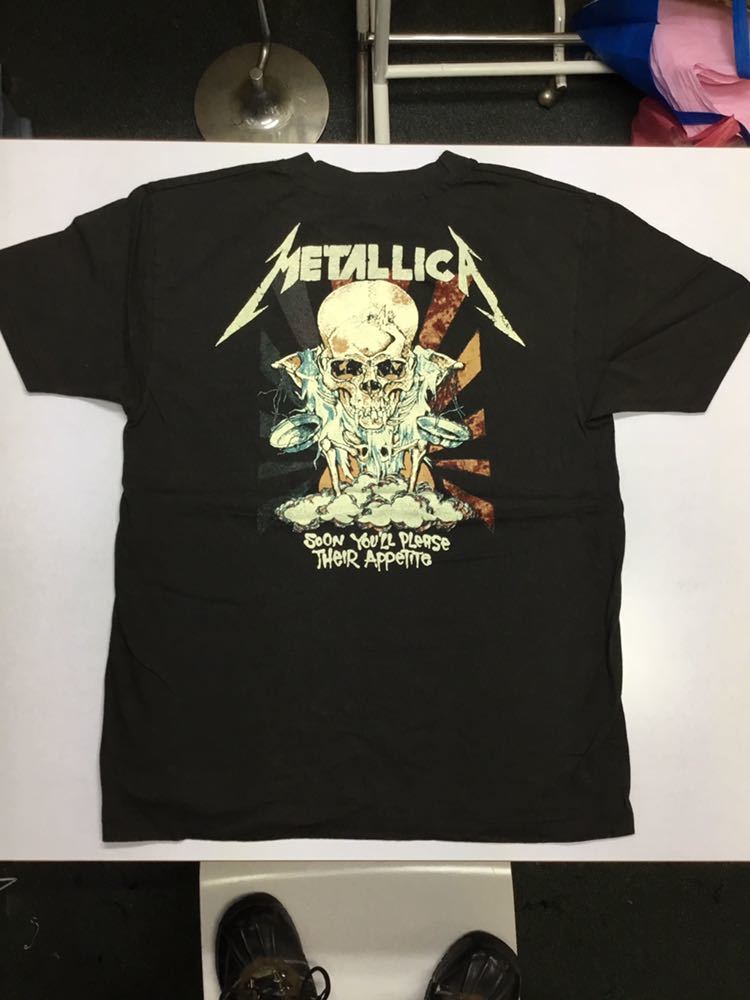 SR4C1♪ 両面プリントバンドデザインTシャツ METALLICA XL メタリカ ①