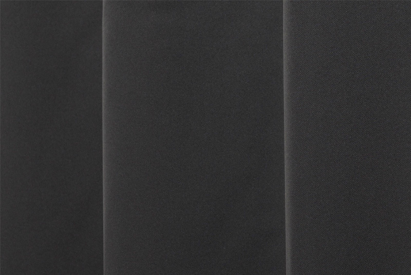 防炎カーテン ブラック べルーイ 幅100cm×丈190cm2枚 遮光カーテン 遮光1級 防炎加工（防炎ラベル付き）_画像2
