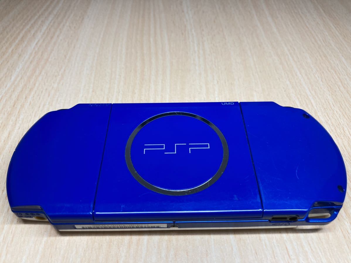 PSP3000ホワイトブルー　メモリースティック付き　SONY ソニー　プレイステーションポータブル_画像6